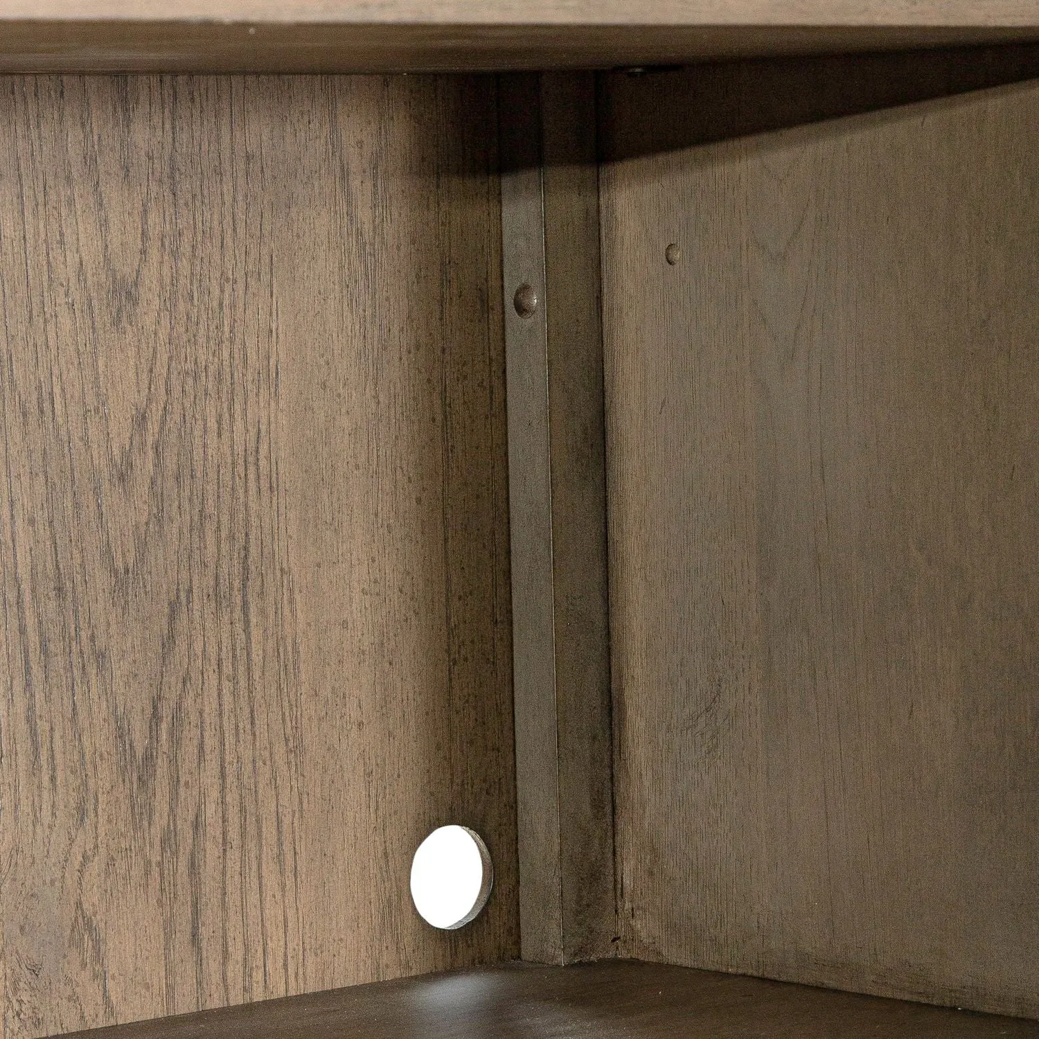 Meadow Farmhouse Style Credenza & Hutch