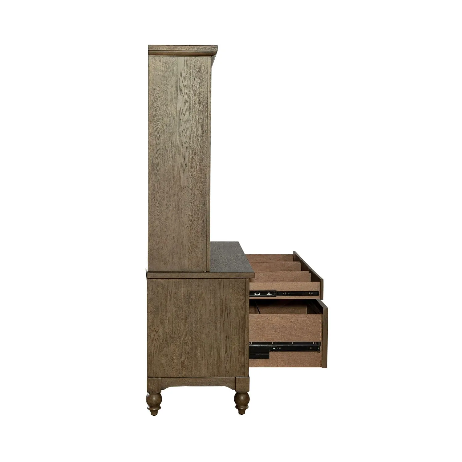 Meadow Farmhouse Style Credenza & Hutch