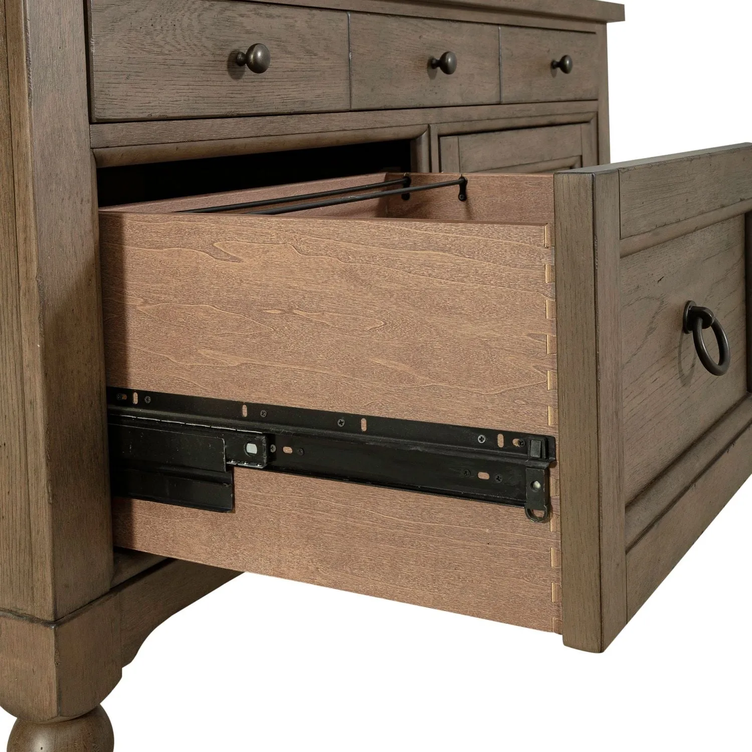 Meadow Farmhouse Style Credenza & Hutch