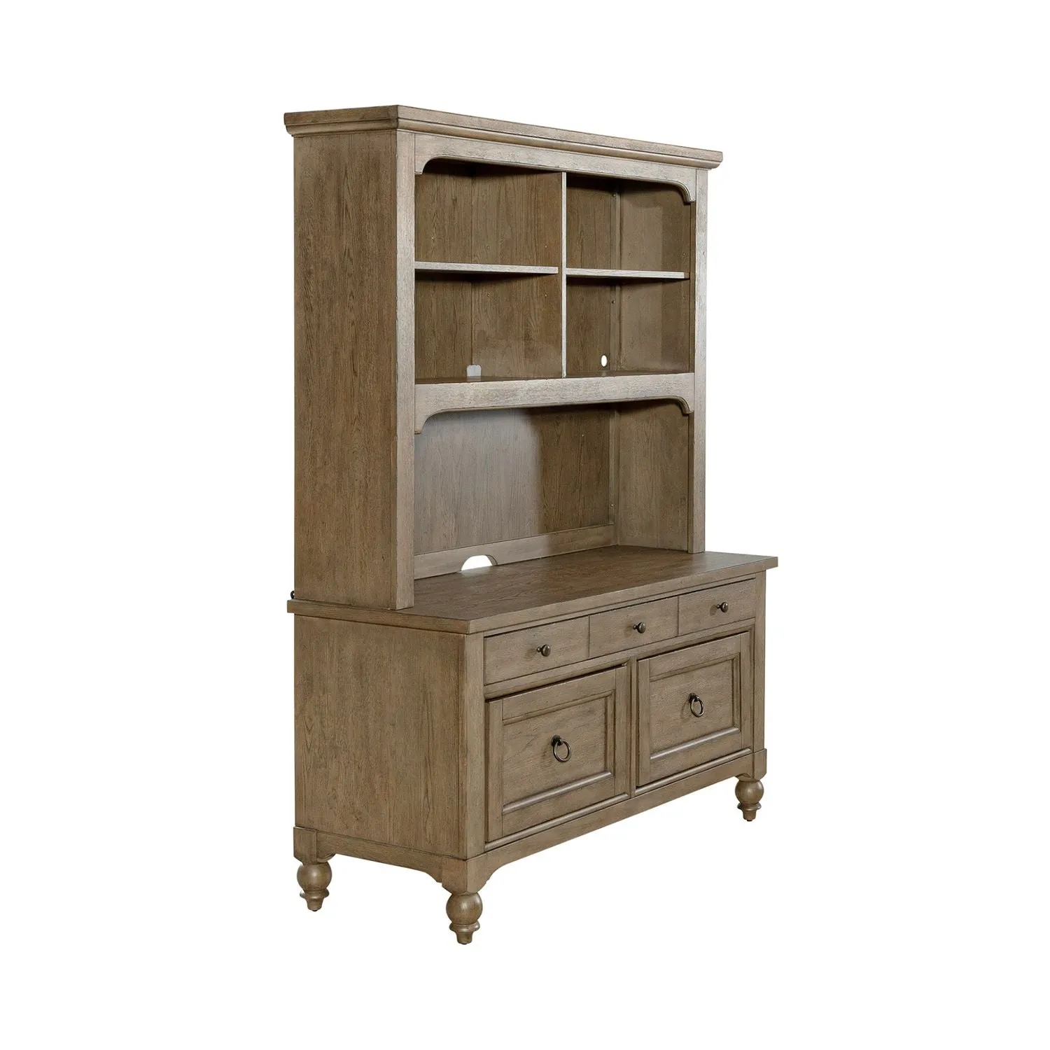 Meadow Farmhouse Style Credenza & Hutch