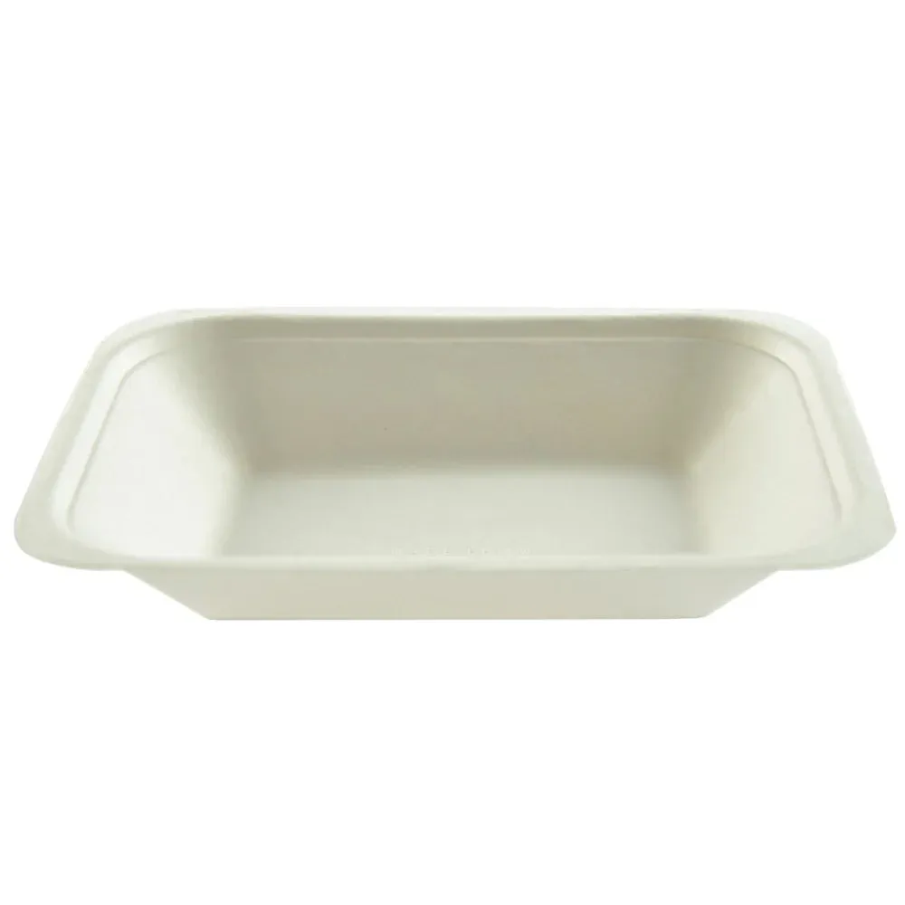 Medium Compostable Bagasse Chip Trays x500