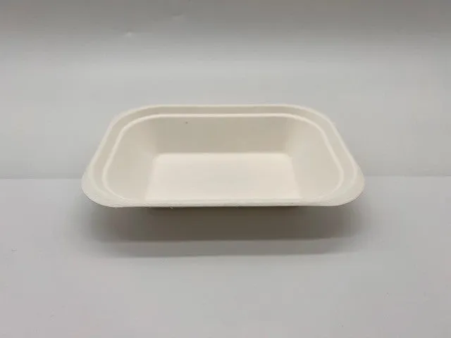 Medium Compostable Bagasse Chip Trays x500