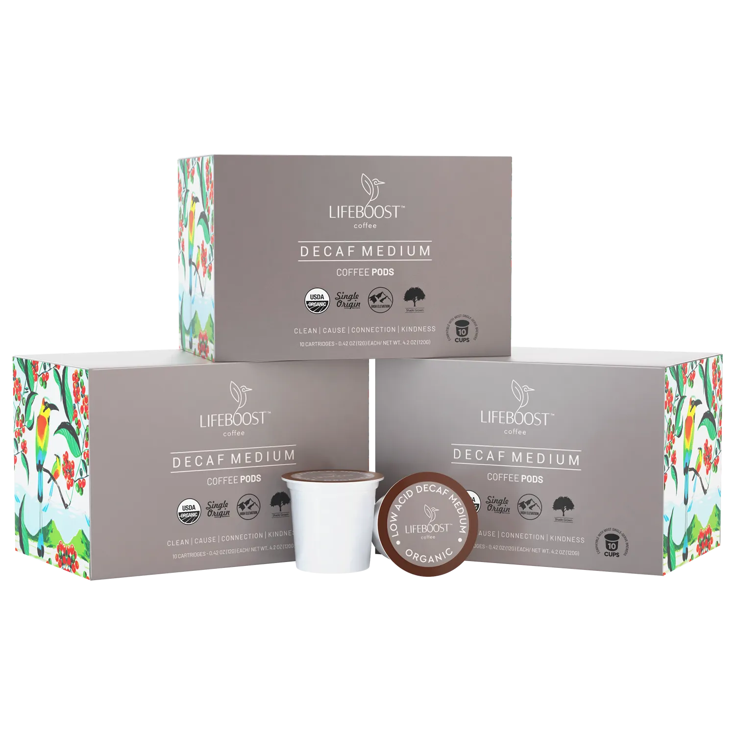 Medium Roast Decaf Coffee Pods- Tiktok shop