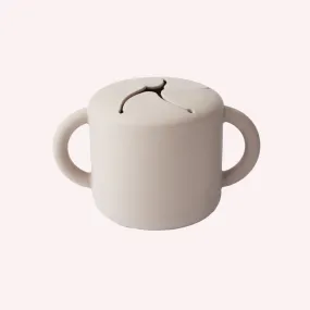 Mushie Snack Cup - Ivory