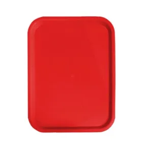 Nella 12" x 16" Fast Food Tray, Red