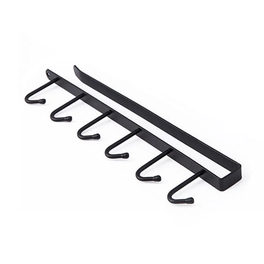 (Net) Iron 6 Hooks Storage Shelf / KC22-104 / 202289