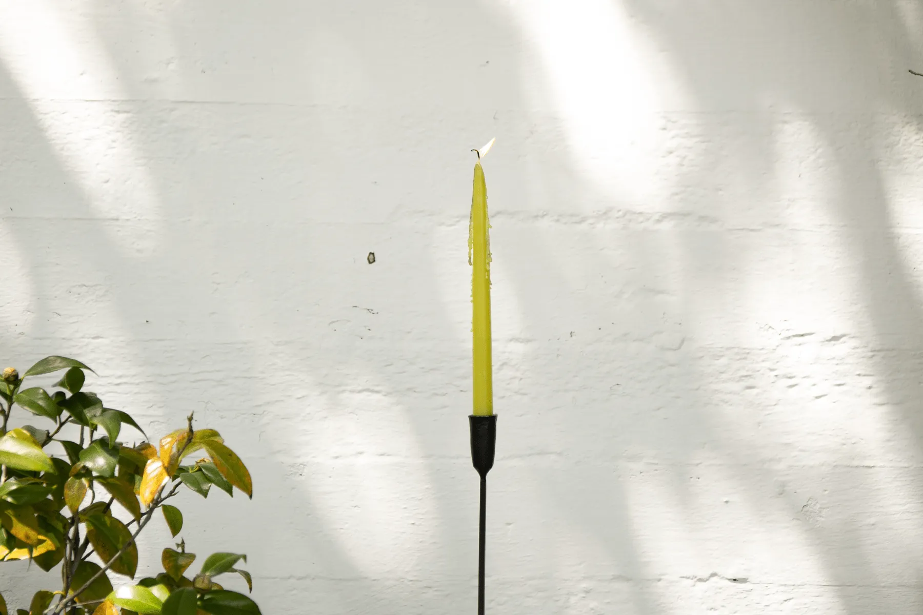 Nickey Kehoe Forged Iron Garden Candle Holder