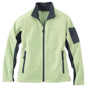 North End Women's' Lime Sherbert Microfleece Jacket