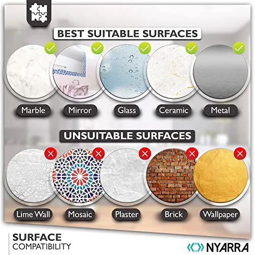 Nyarra Soap Holder for Bathroom, Non-Drill Wall Mount Magic Sticker Self Adhesive Soap Stand for Bathroom with Removable Drain Tray [NR-1348] acrylonitrile butadiene styrene abs