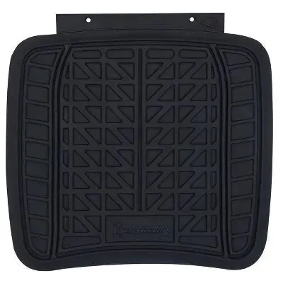 Open Box - Michelin 19"x34" 4pc Rubber Floormat Set Black