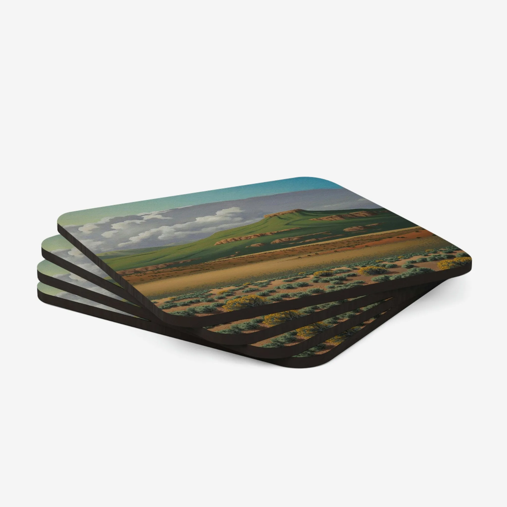 Pedernal Morning Coaster Set