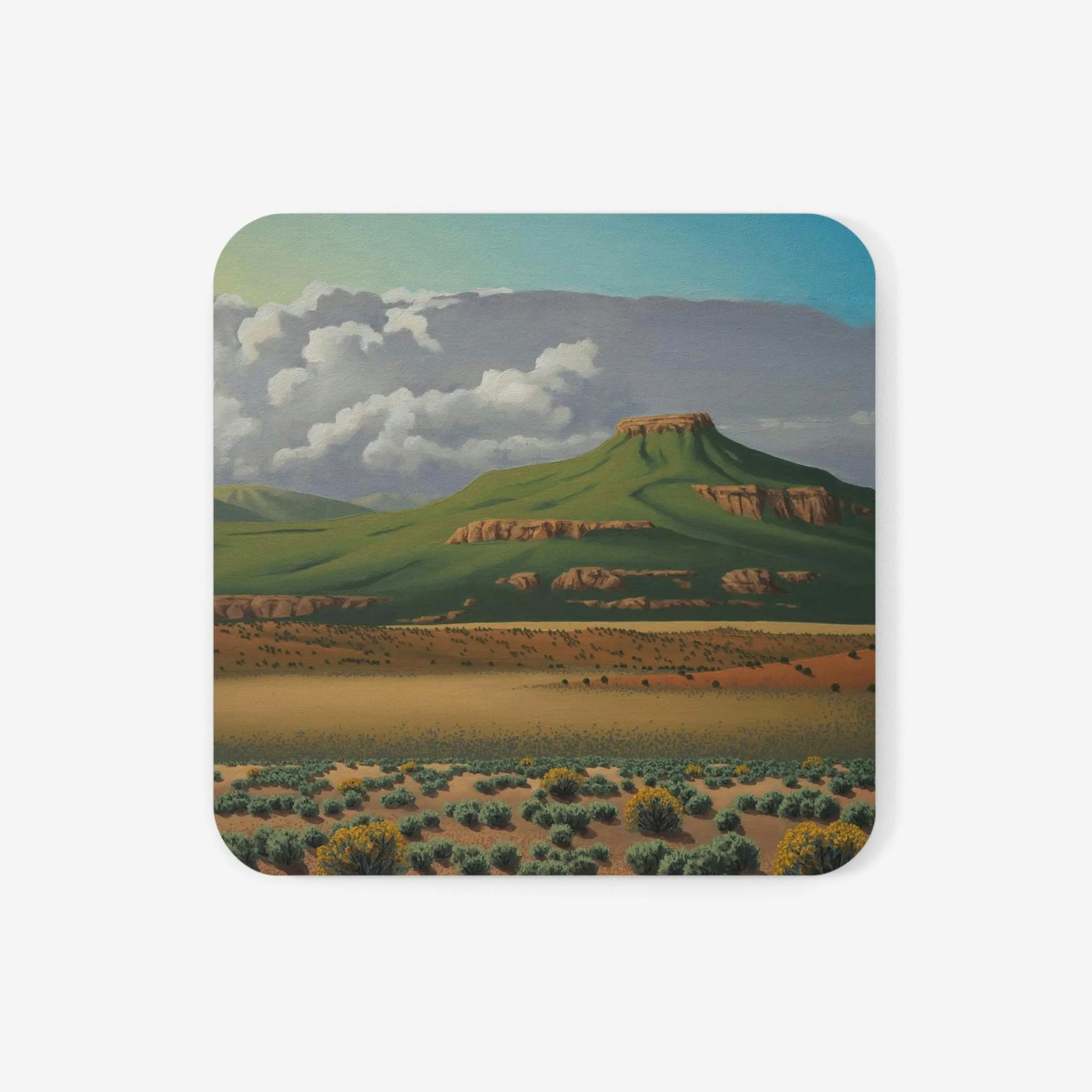 Pedernal Morning Coaster Set