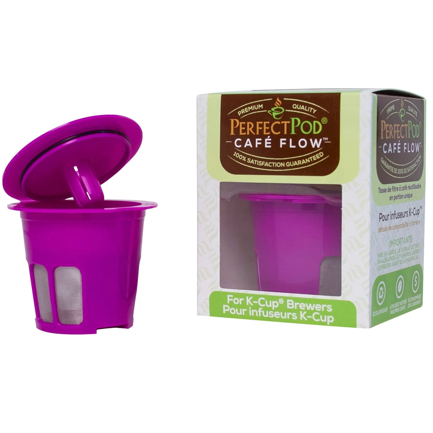Perfect Pod Cafe Flow Reusable Single Serve Coffee Filter