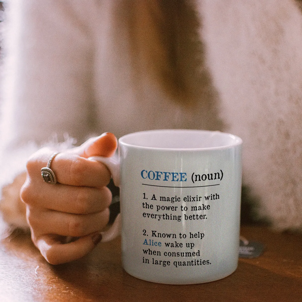 Personalised Coffee Lover Coaster