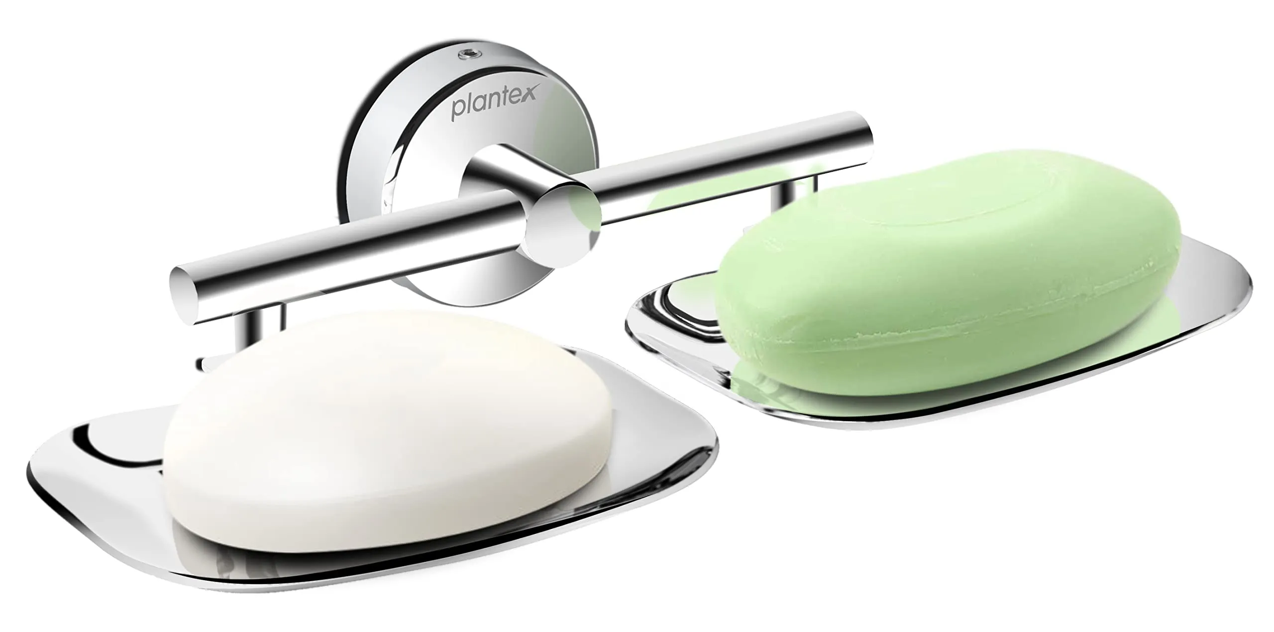 Plantex Galaxy 304 Grade Stainless Steel Bathroom Soap Holder for Bathroom/Soap Stand/Soap Dish for Bathroom Accessories (Chrome)
