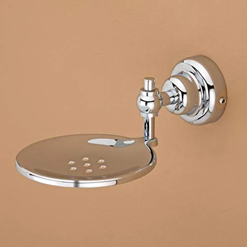 Plantex Skylo Stainless Steel 304 Grade Soap Holder for Bathroom/Soap Dish/Bathroom Soap Stand/Bathroom Accessories (Chrome)