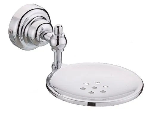 Plantex Skylo Stainless Steel 304 Grade Soap Holder for Bathroom/Soap Dish/Bathroom Soap Stand/Bathroom Accessories (Chrome)