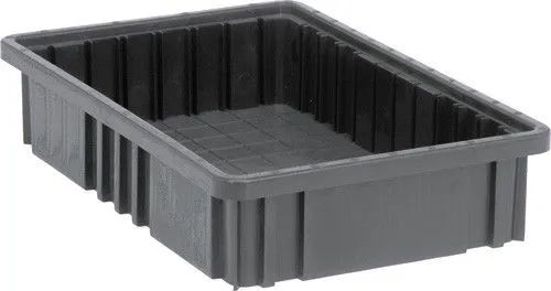 Quantum DG92035CO Conductive Dividable Grid Containers, 10.88" x 16.5" x 3.5"