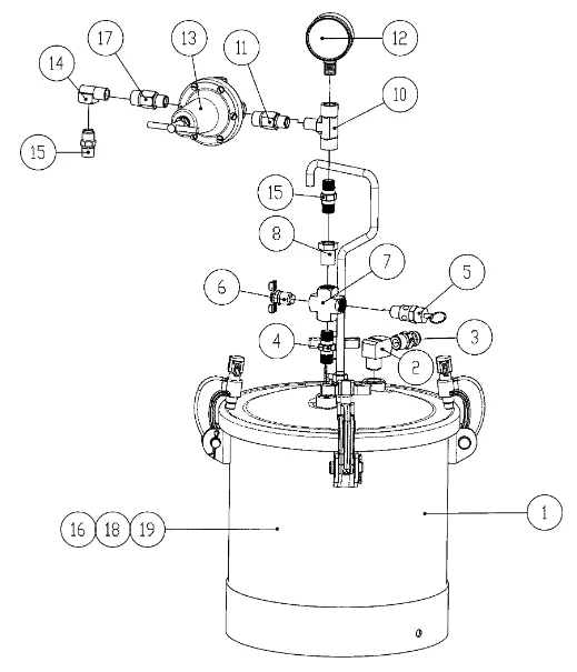 Ransburg Number 2 Deuce Cart Finishing System