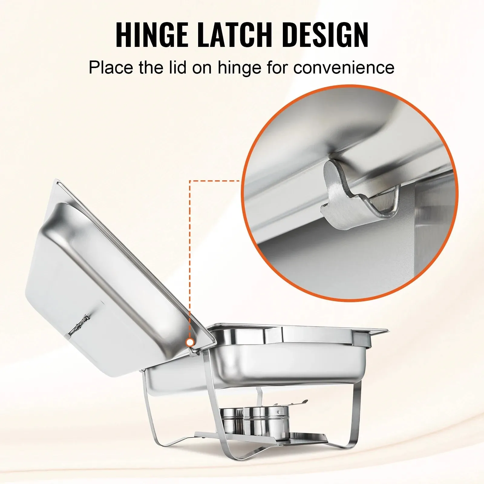 Rectangle Chafing Dish Full Size Pans Buffet Catering Warmer