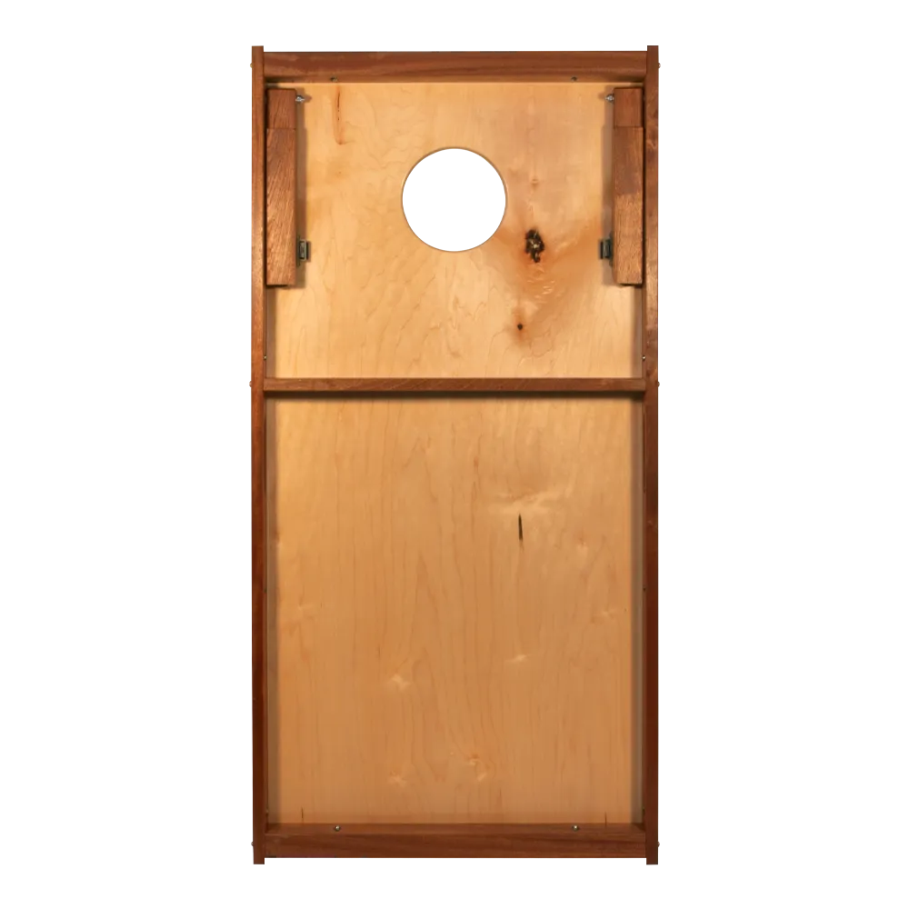 Retro Orange Curved Sig Pro Cornhole Boards