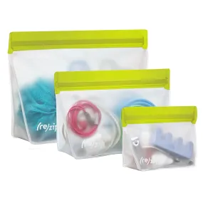 (re)zip Stand-Up Reusable Bags (3 Pack)