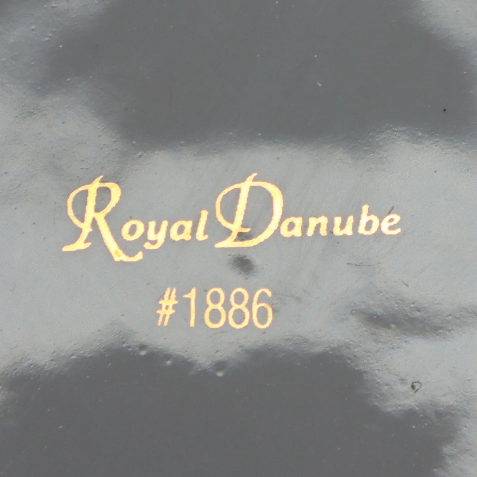 Royal Danube RDV1 1886 4" Trinket Dish Plate Butter Pat Coaster 2003