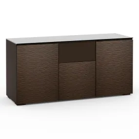 Salamander Chameleon Collection Berlin 336 Triple Speaker Integrated Cabinet (Textured Wenge with Black Glass Top)