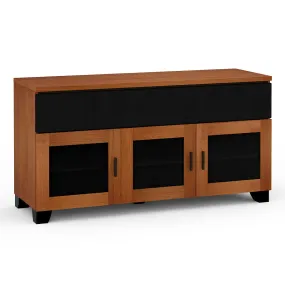 Salamander Chameleon Collection Elba 339 Triple Speaker Integrated Cabinet (Wide Framed American Cherry Doors with Smoked Glass Inserts)