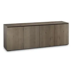 Salamander Chameleon Collection Lancaster 347 Quad AV Cabinet (Rough-Sawn Barnboard Oak)