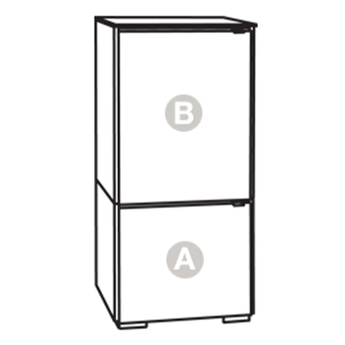 Salamander Chameleon Collection Sonoma 517 Single AV Cabinet (American Cherry Vertical Pattern with Perforated Black Steel Inserts)