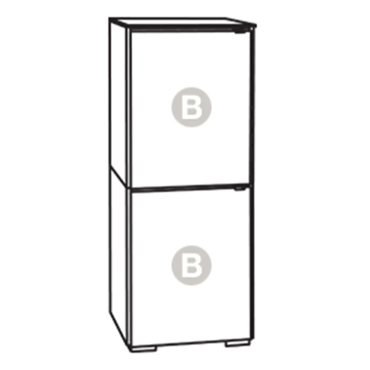 Salamander Chameleon Collection Sonoma 617 Single AV Cabinet (American Cherry Vertical Pattern with Perforated Black Steel Inserts)