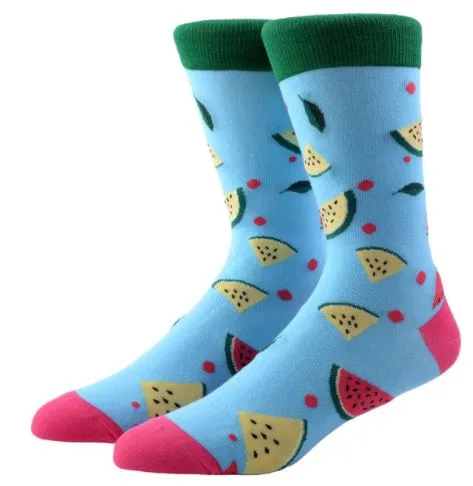 SF1070 Light Blue Watermelon Socks