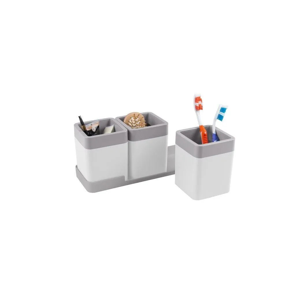 Sigma Home 3 Piece Storage Set Grey