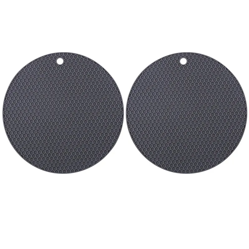 Silicone Trivets Reusable Hot Pads Heat Resistant Non Slip Mats Pot for Kitchen Counter