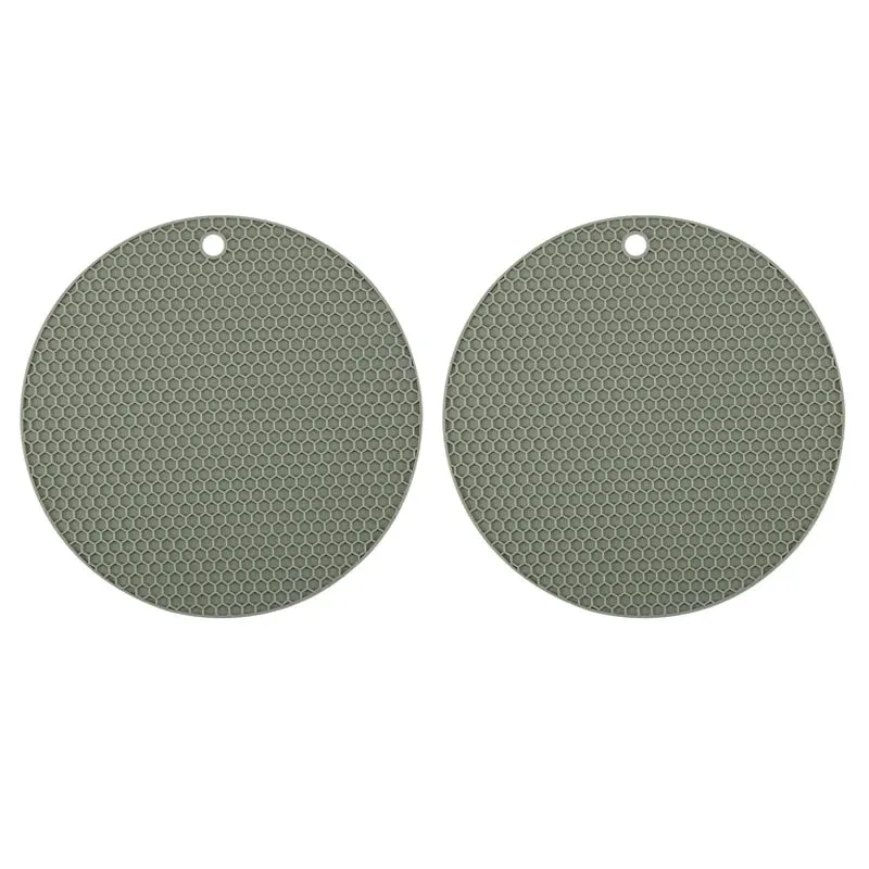 Silicone Trivets Reusable Hot Pads Heat Resistant Non Slip Mats Pot for Kitchen Counter