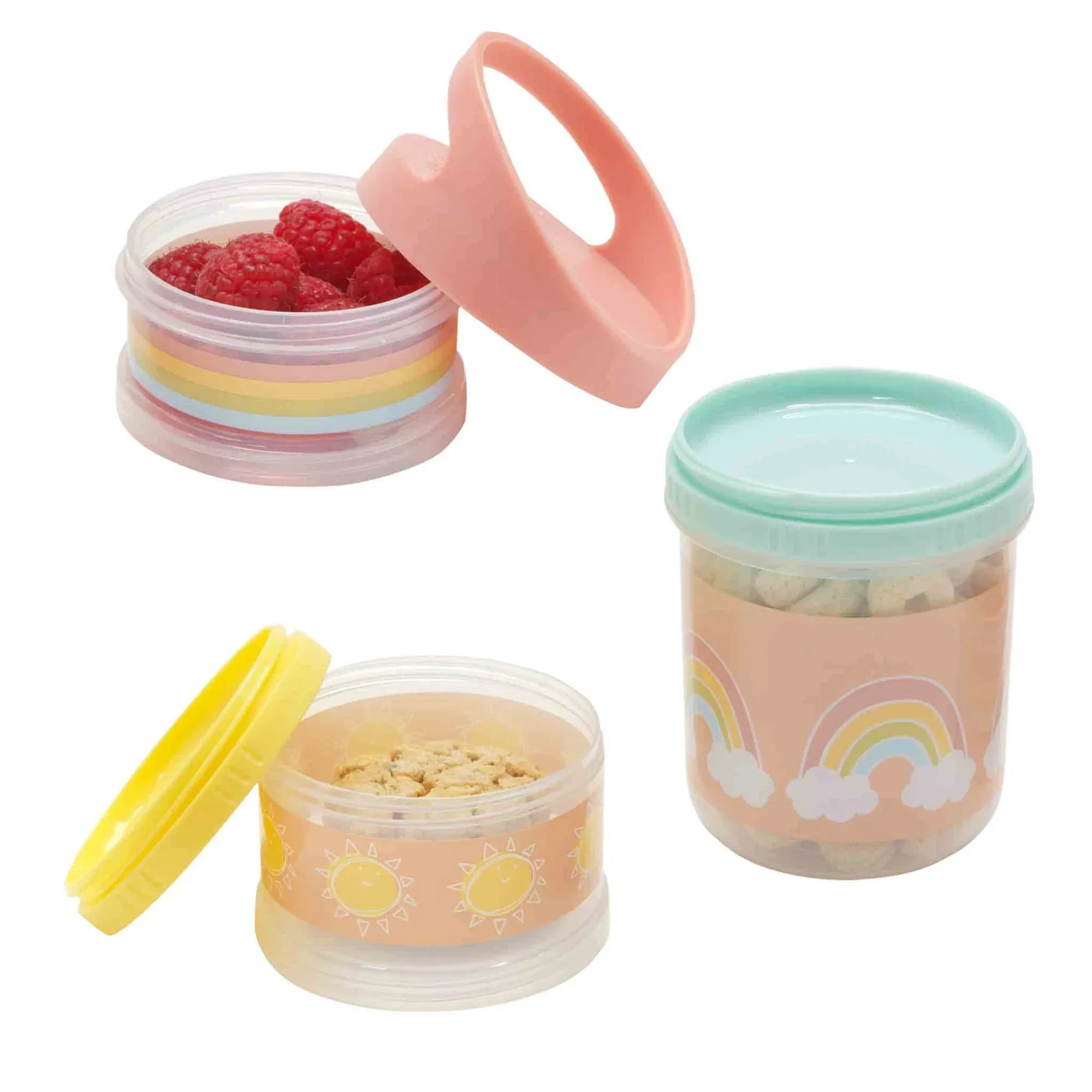 Snack Stacker Rainbow & Sunshine