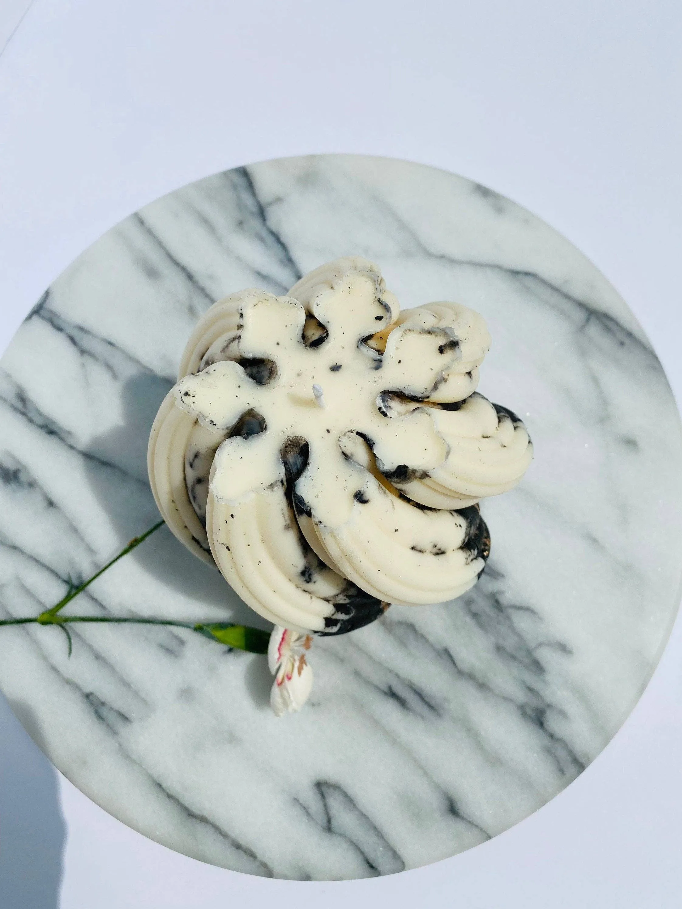 Swirl Concrete - Candle