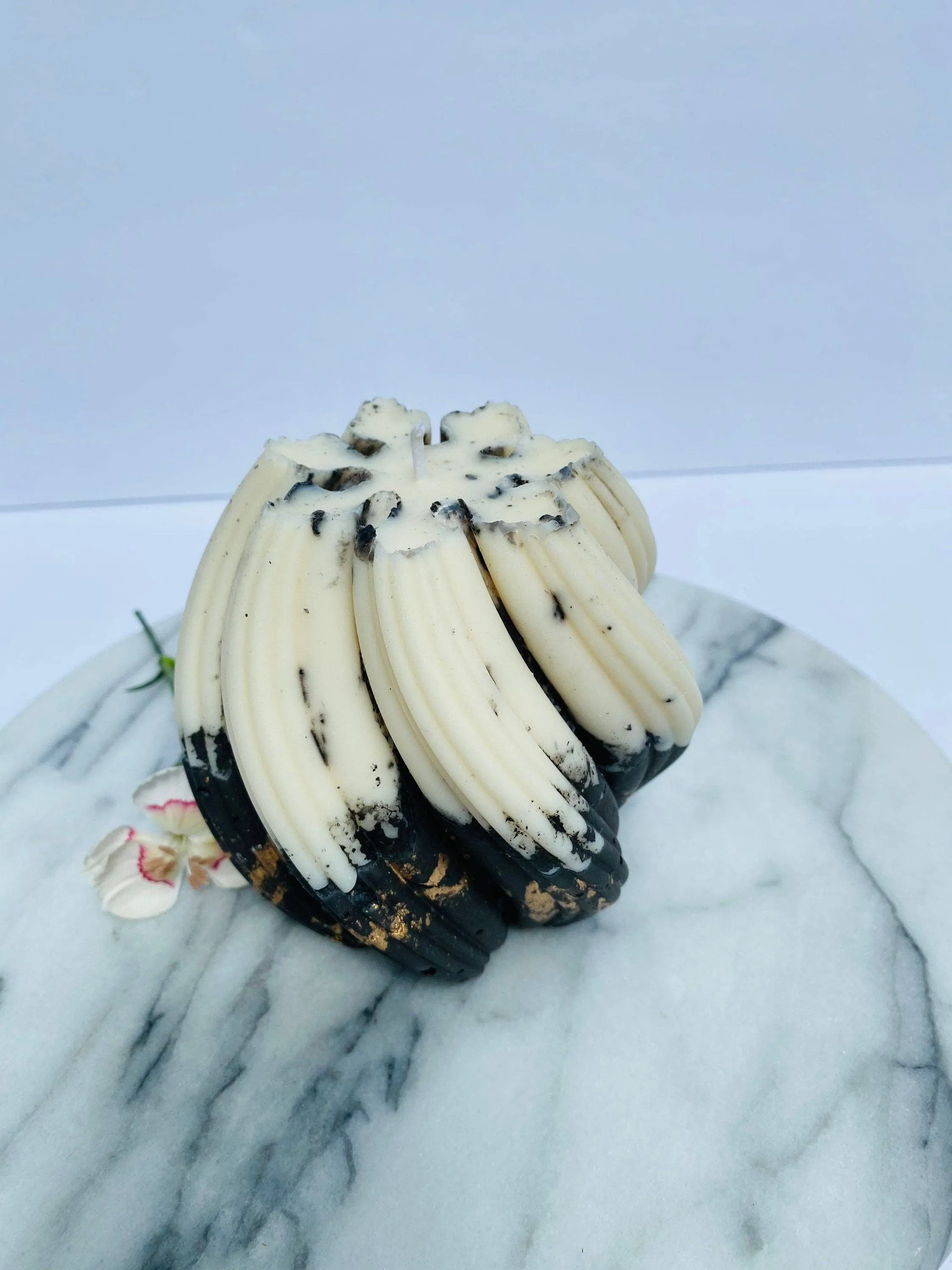Swirl Concrete - Candle