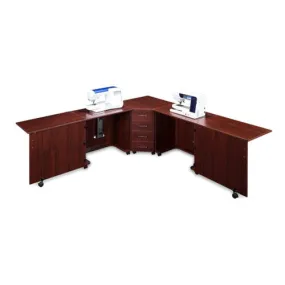 Sylvia Model 1810R Combo Cabinet in Mahogany Clove