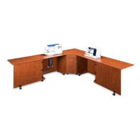 Sylvia Model 1810R Combo Cabinet in Sunset Cherry