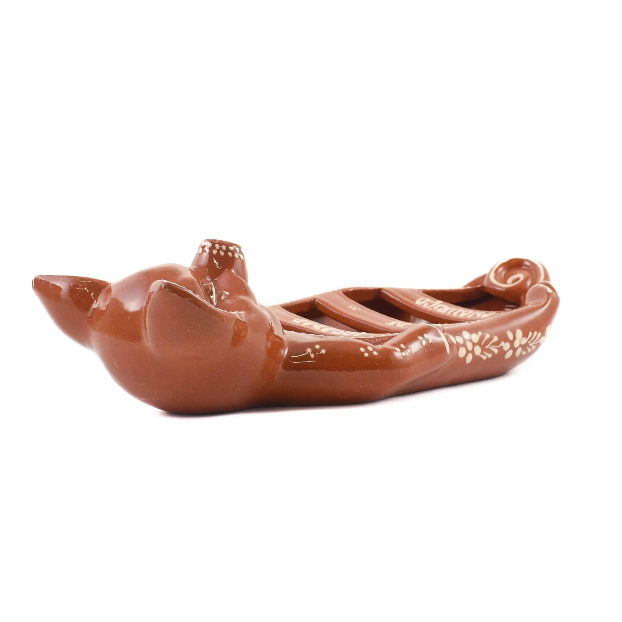 Terracotta Chorizo Pig Serving Dish, 33cm