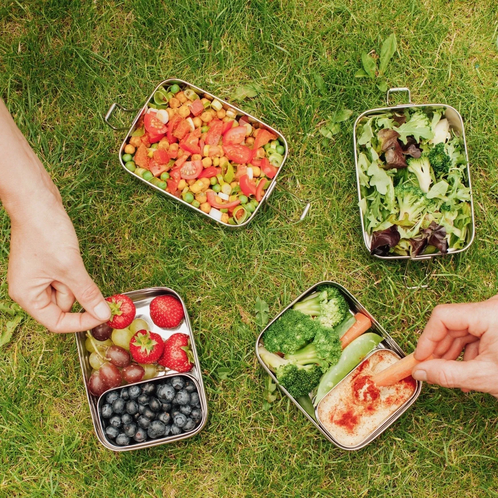 Three-in-one Snack Box
