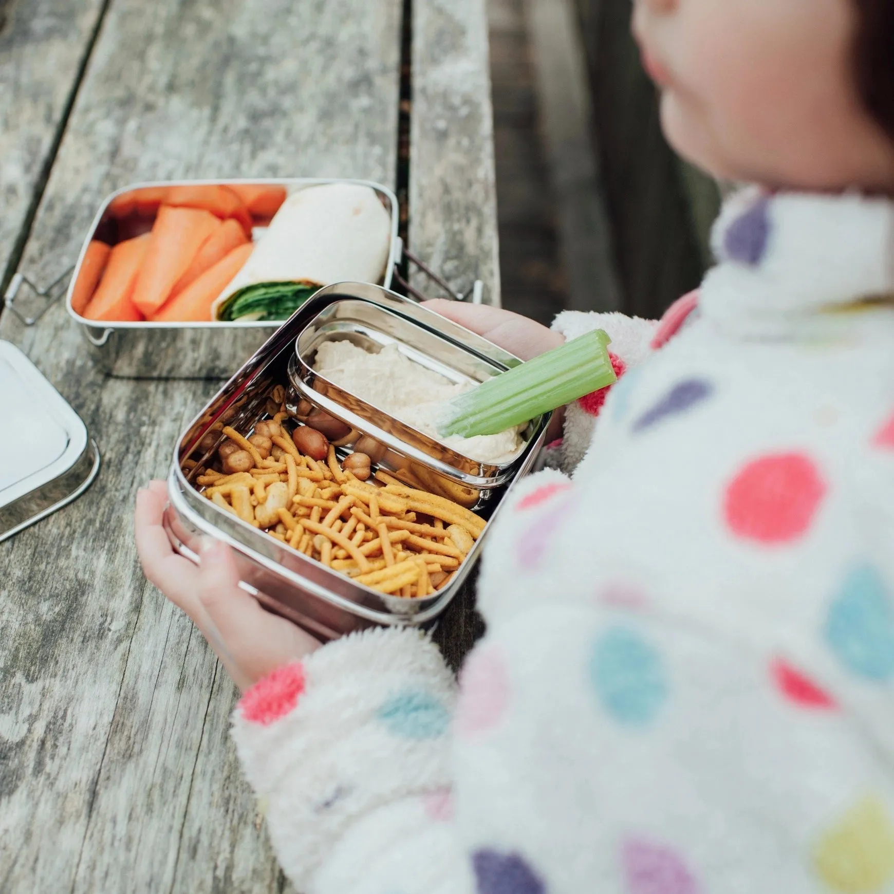 Three-in-one Snack Box