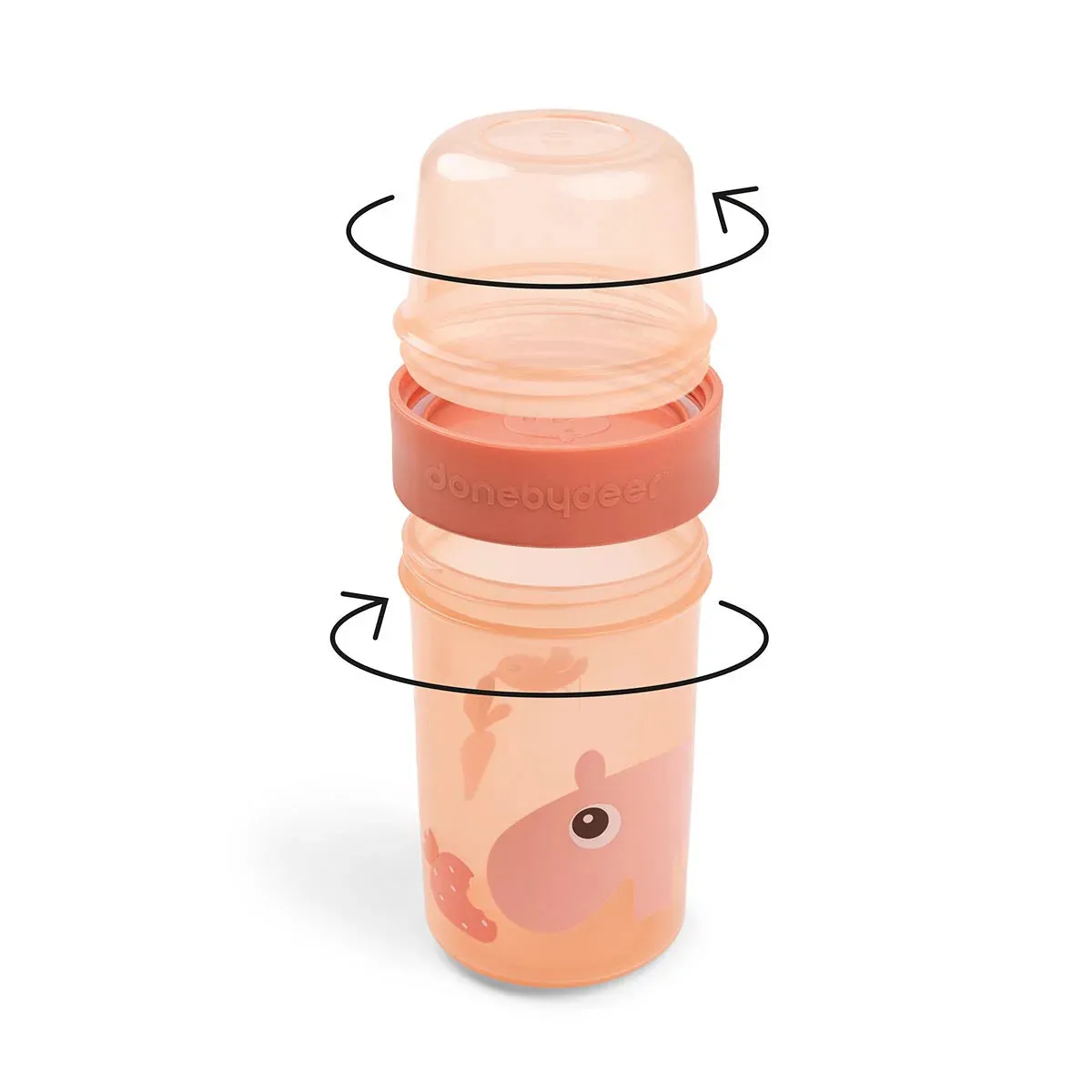 To Go 2-Way Snack Containers | Large