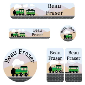 Train Kindergarten Labels Pack