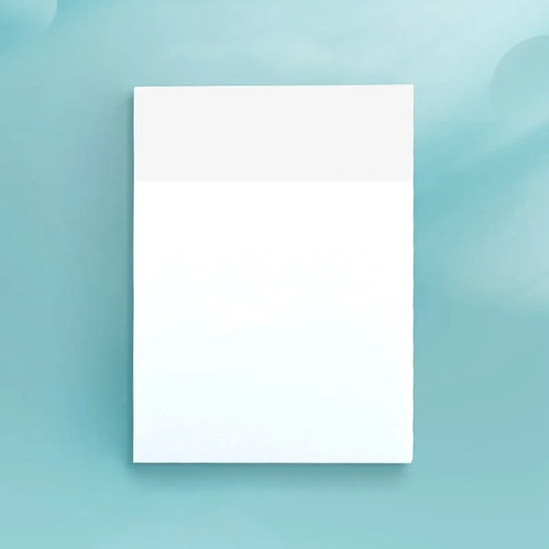 Transparent Sticky Notebook Waterproof Pet Tear Memo Pad