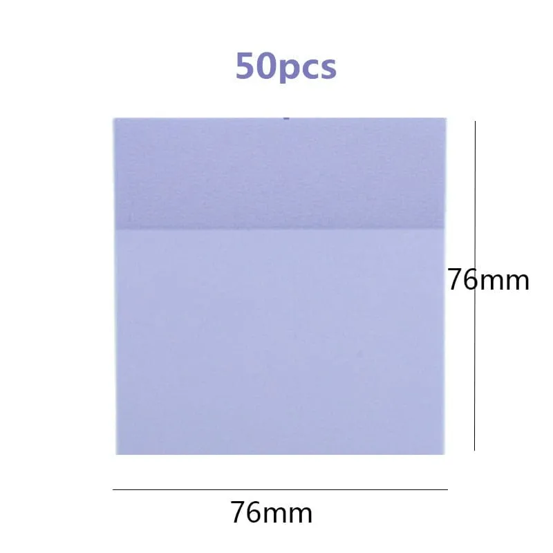 Transparent Sticky Notebook Waterproof Pet Tear Memo Pad