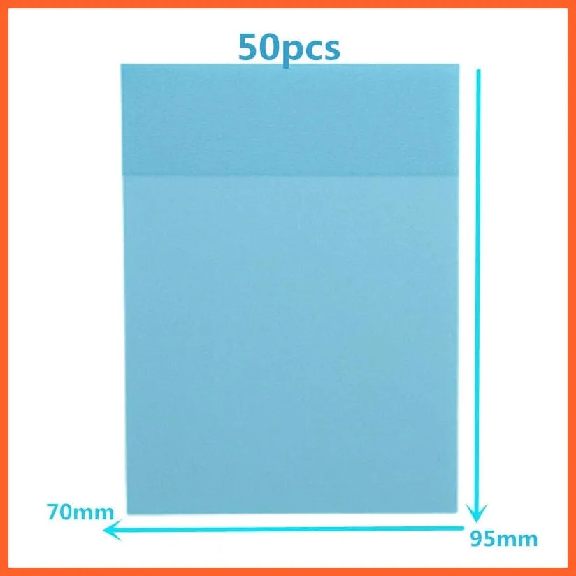 Transparent Sticky Notebook Waterproof Pet Tear Memo Pad