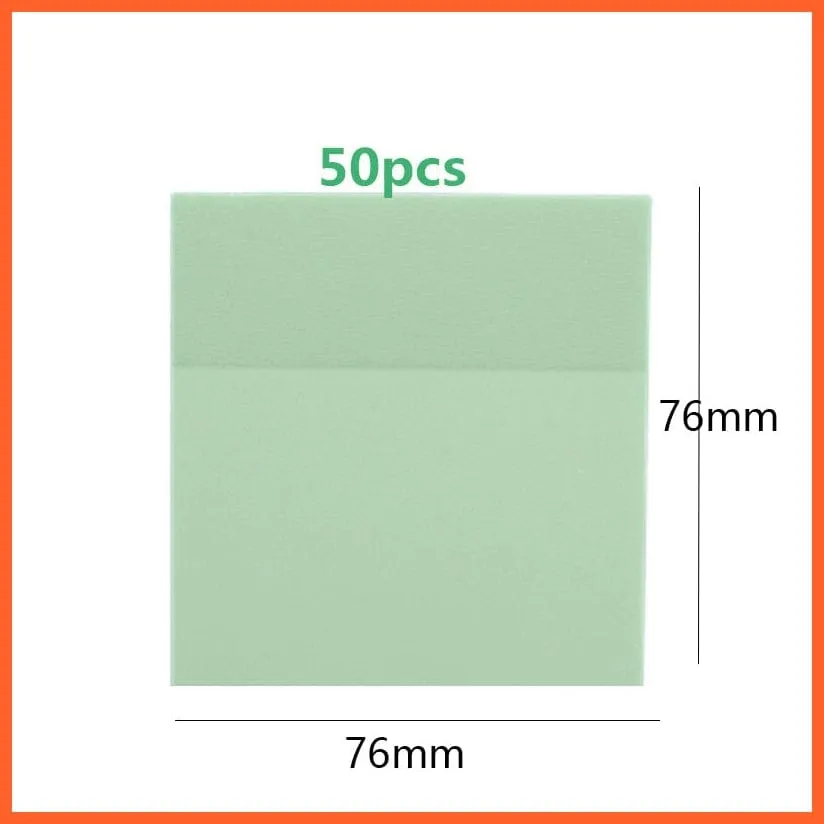 Transparent Sticky Notebook Waterproof Pet Tear Memo Pad